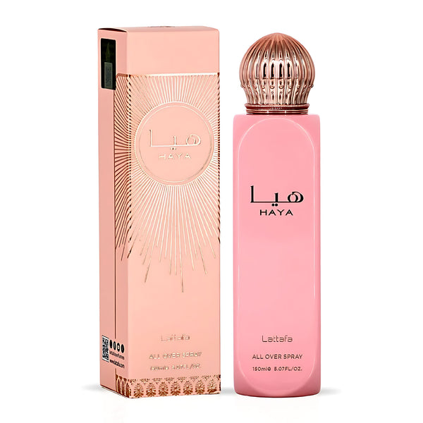 Lattafa Haya All Over Spray – Unisex – 150 ml