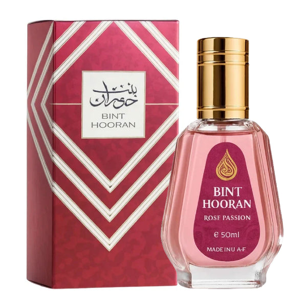 Bint Hooran Rose Passion Eau de Parfum Spray – Women – Ard Al Zaafaran – 50 ml