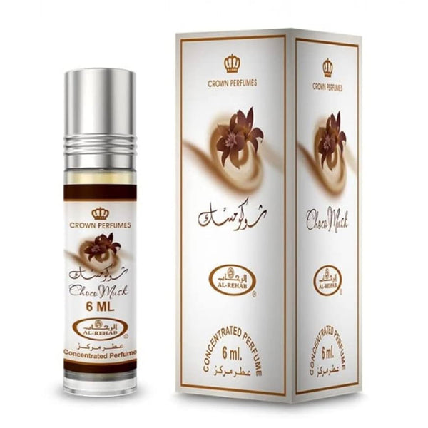 Choco Musk Concentrated Perfume Rollerball by Al Rehab– Unisex 6 ml