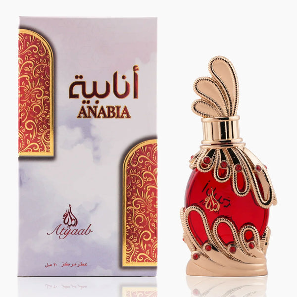Anabia Red by Khadlaj - Perfumed Oil Unisex 20 ml