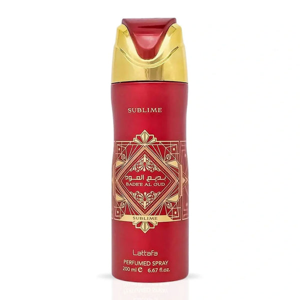 Bade’e Al Oud Sublime by Lattafa – Body Spray Deo Unisex 200ml